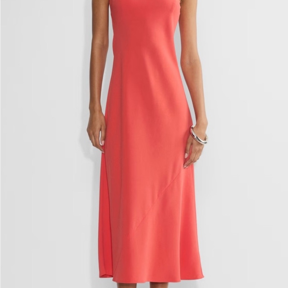 Artizia Babaton “Glance Dress” Elegant Cherry Red  Sleeveless Dress